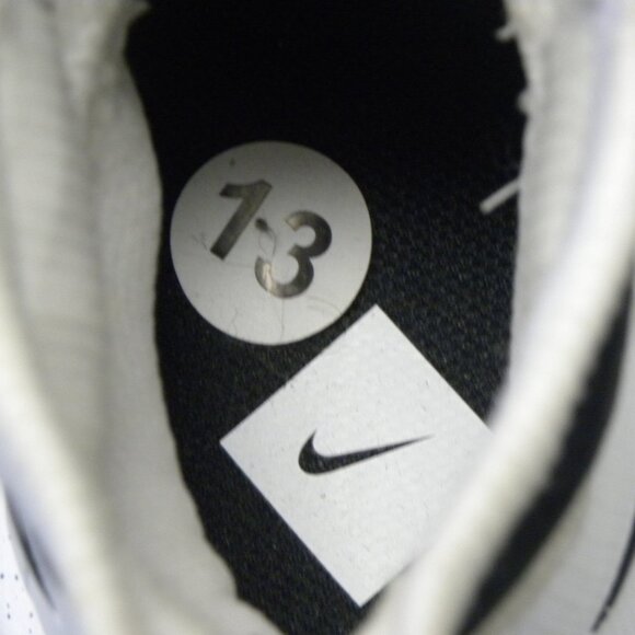 Nike Alpha Huarache NXT Baseball Cleats White/Black MCS Mens Size 13 - Picture 7 of 10